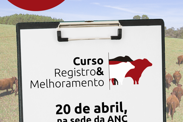 ANC promove curso de registro e melhoramento no mês de abril