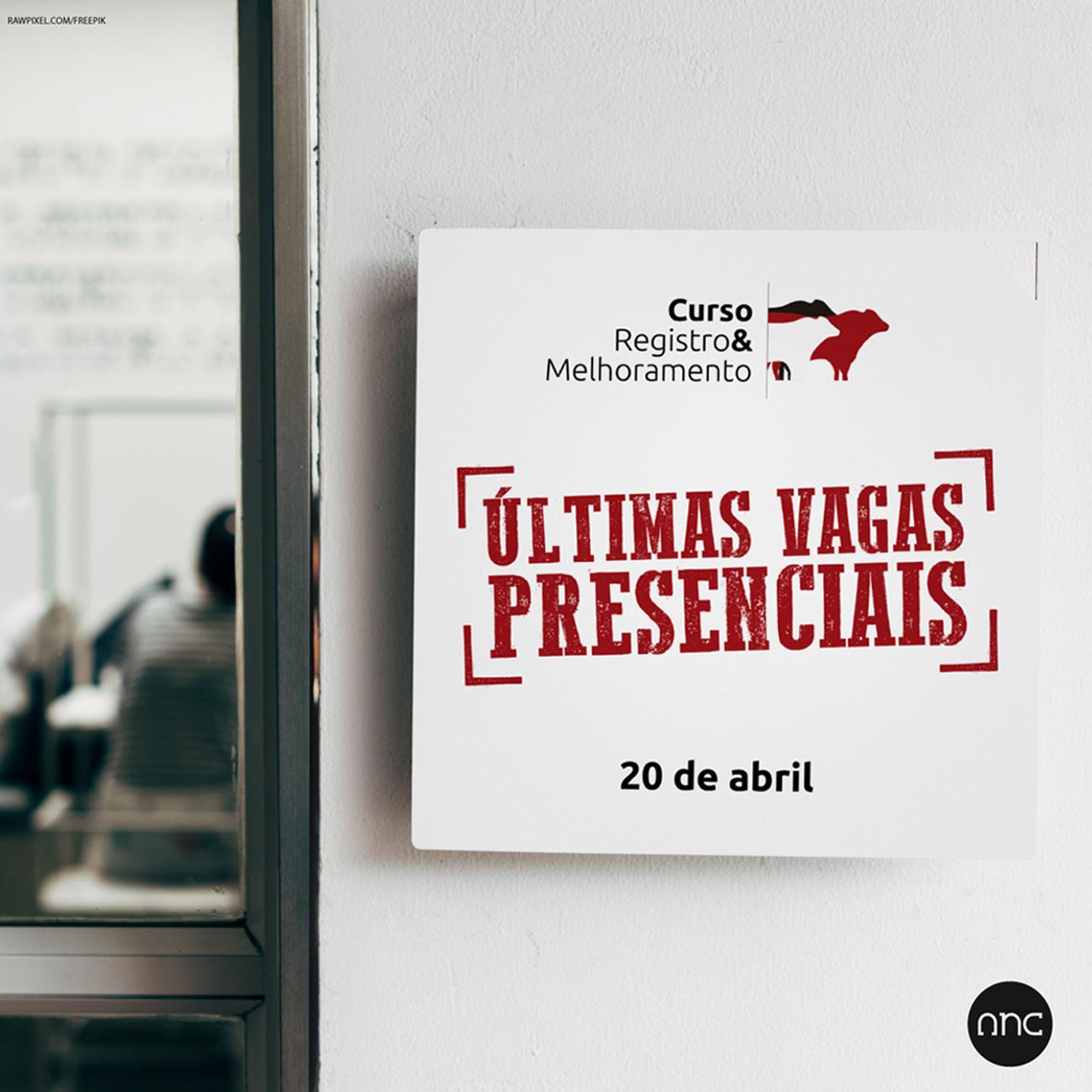 Últimas inscrições para o Curso Registro&Melhoramento da ANC - Imagem