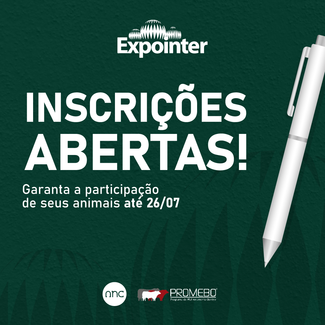 ANC dá início a inscrições de animais para a 46ª Expointer - Imagem