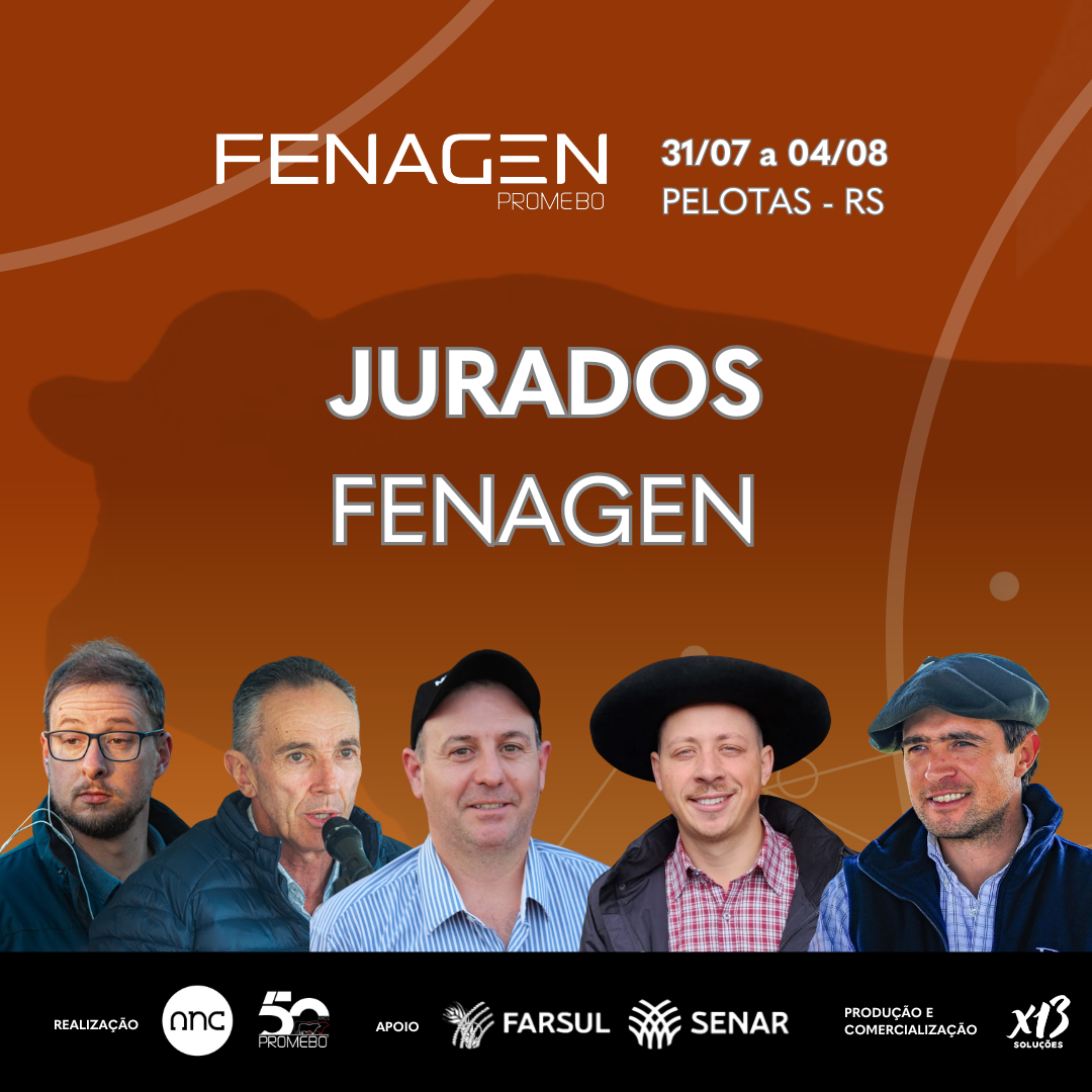 Fenagen divulga jurados das raças que irão a julgamento durante o evento - Imagem