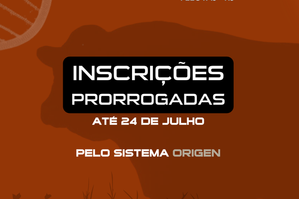 Fenagen tem inscrições prorrogadas